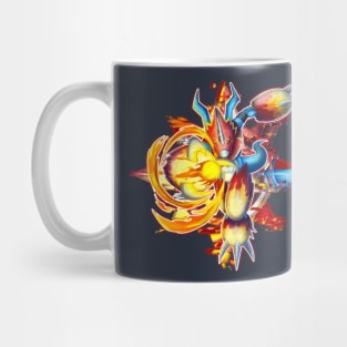 flamedramon fanart Mug